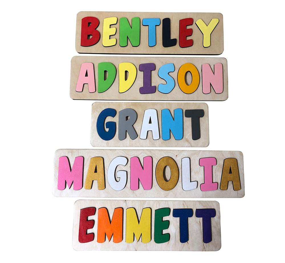 Kids Name Puzzles