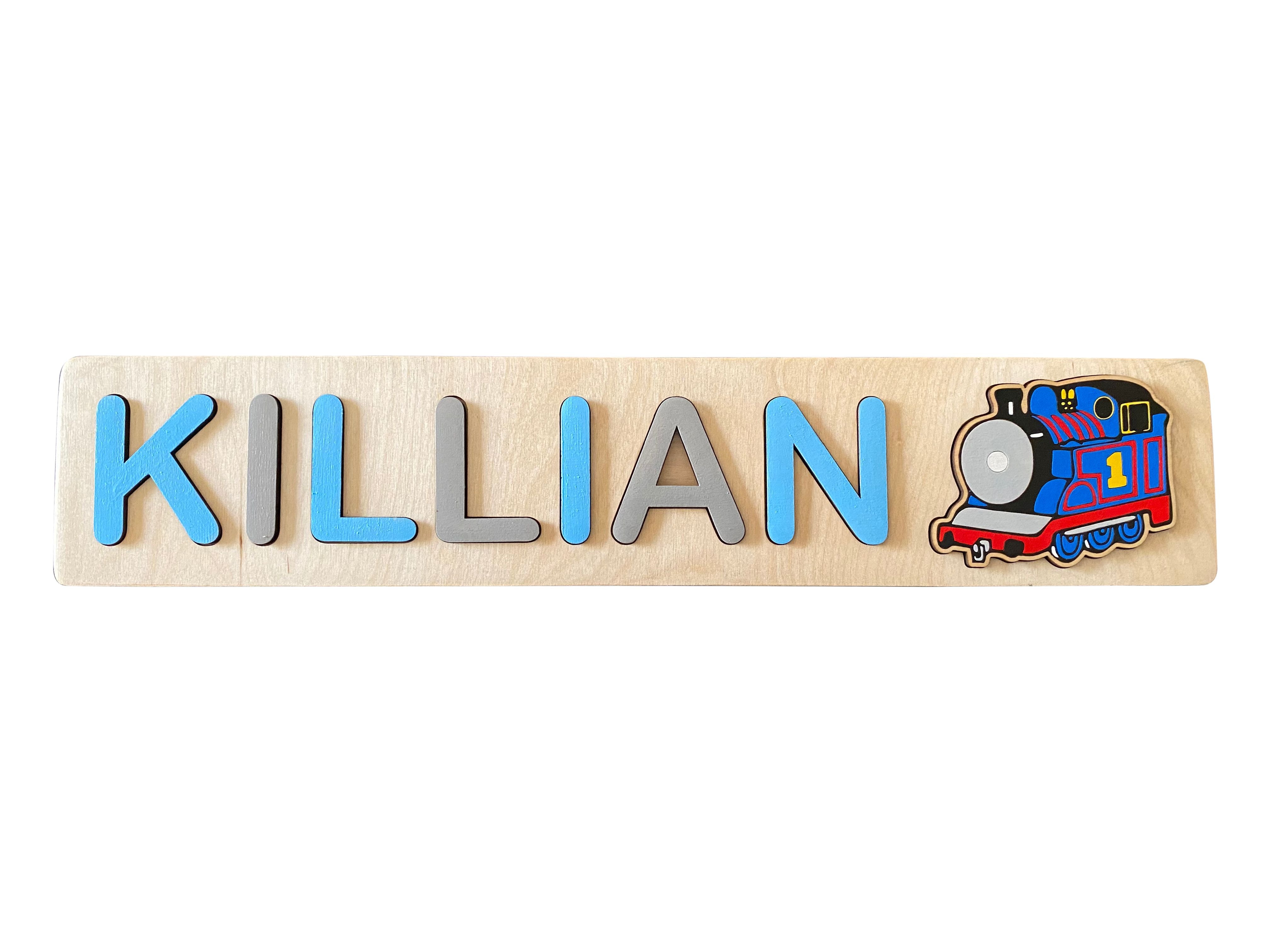 3D Wooden Name Puzzle for Kid - BirdsWoodShack