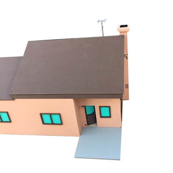 The Simpson House Model Kit - BirdsWoodShack