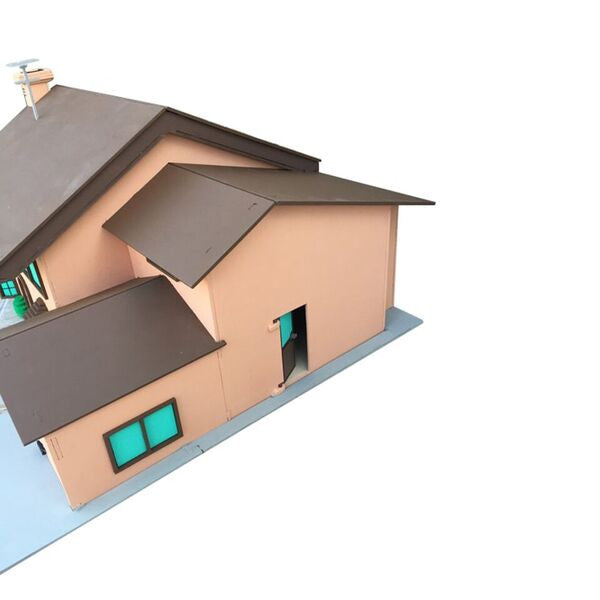 The Simpson House Model Kit - BirdsWoodShack