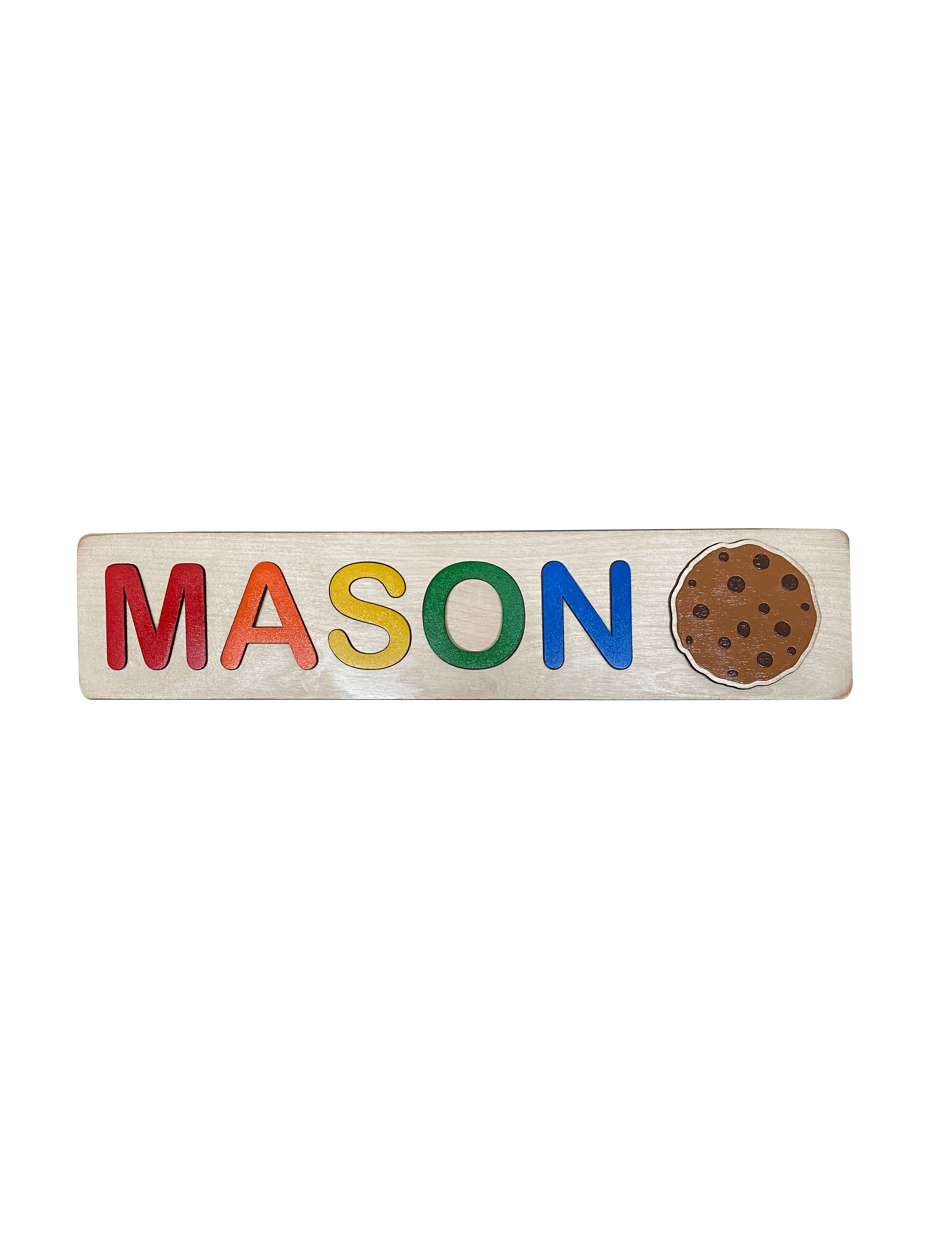 3D Hand Painted Wooden Name Puzzle - BirdsWoodShack