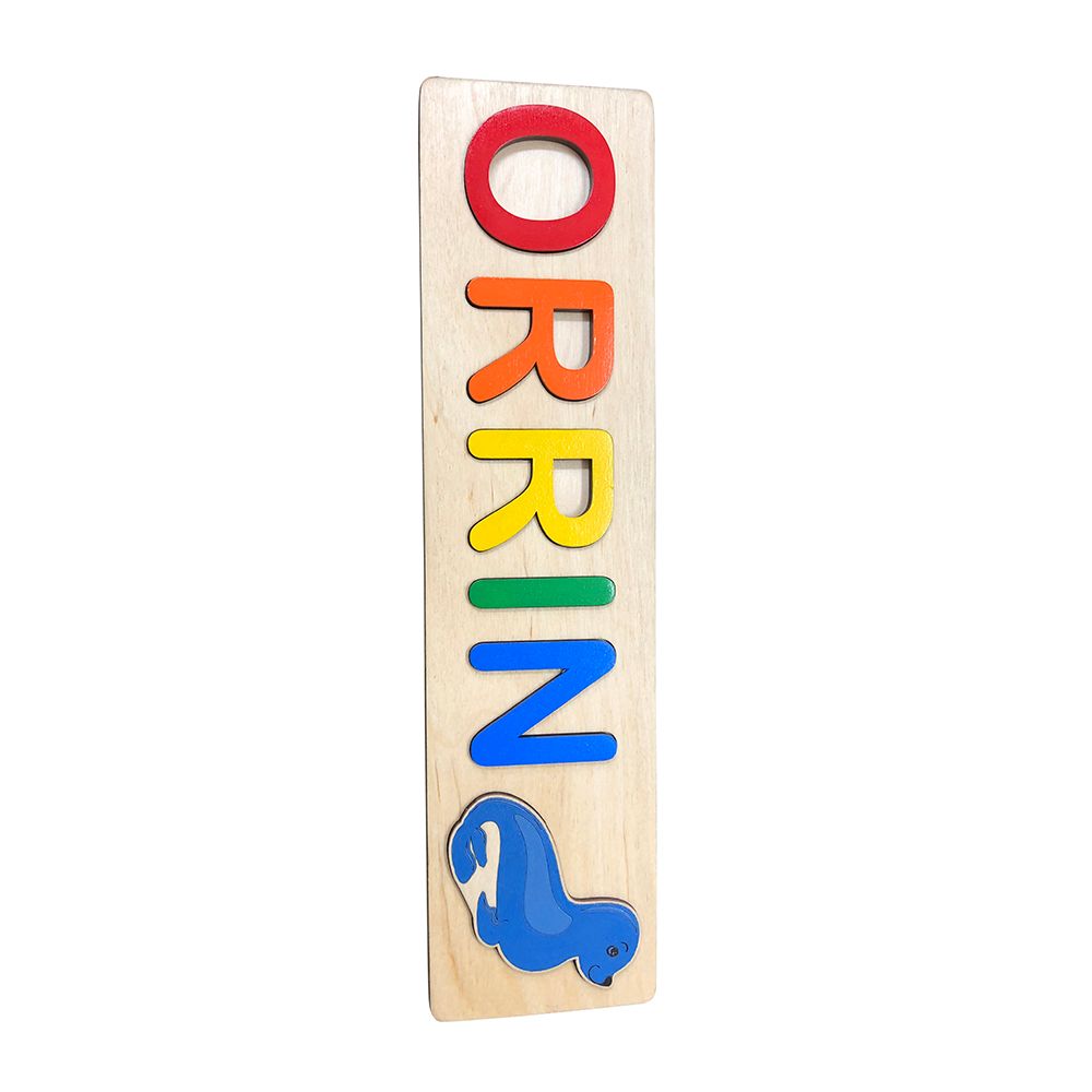3D Wooden Name puzzle to Engage Your Kids - BirdsWoodShack