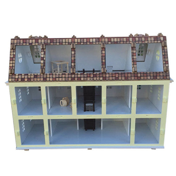 English Manor Dollhouse Kit - BirdsWoodShack