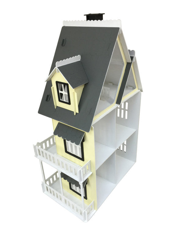 Gothic Style Dollhouse Kit - BirdsWoodShack