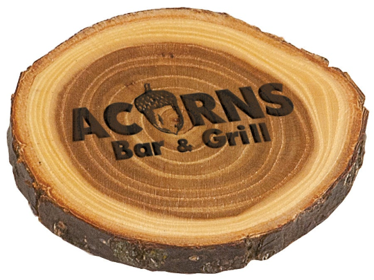 Personalized Wooden Coaster for your Kitchen & Bar - BirdsWoodShack
