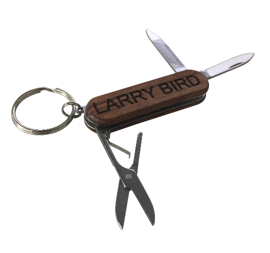 Personalized Pocket Knife Keychain - BirdsWoodShack