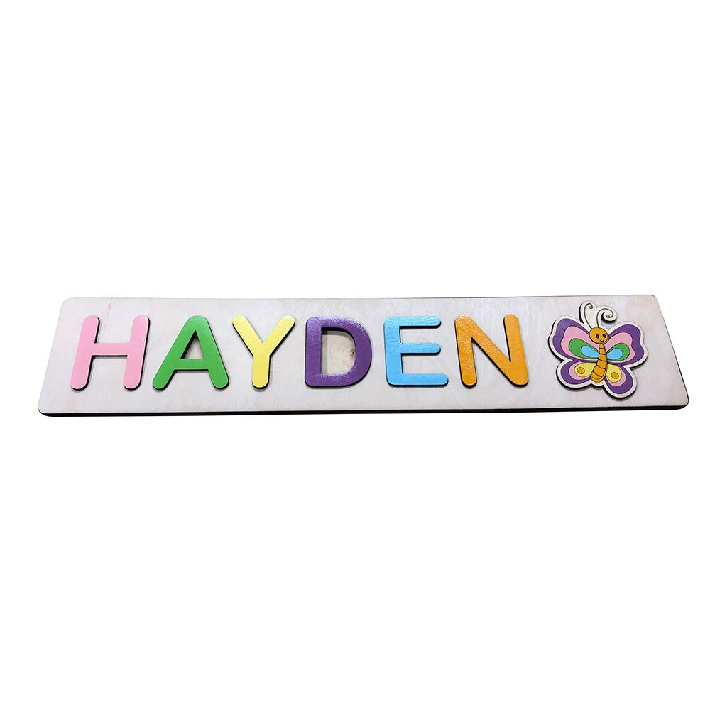Personalized 3D Wooden Name puzzles For Gifting Purpose - BirdsWoodShack